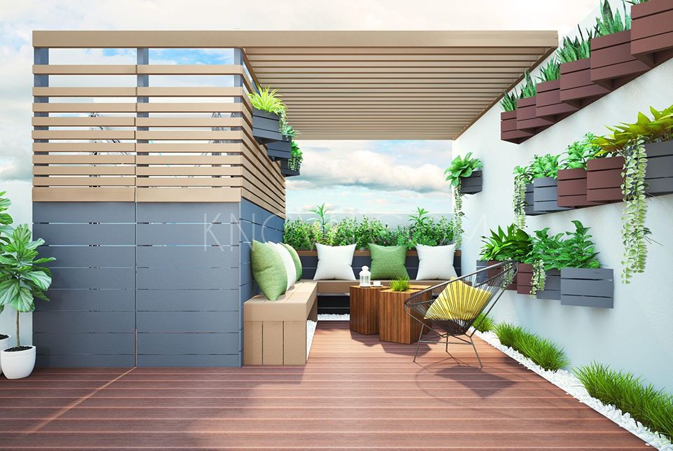 Thiết kế “vườn trong nhà” tạo nét đẹp thẩm mỹ độc đáo - Ảnh: Internet